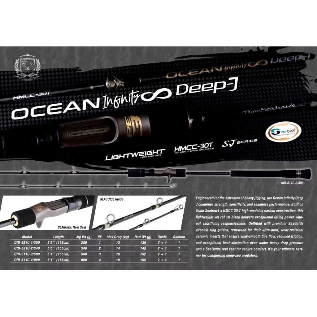 joran pancing OH Seahawk Ocean Infinity Deep J