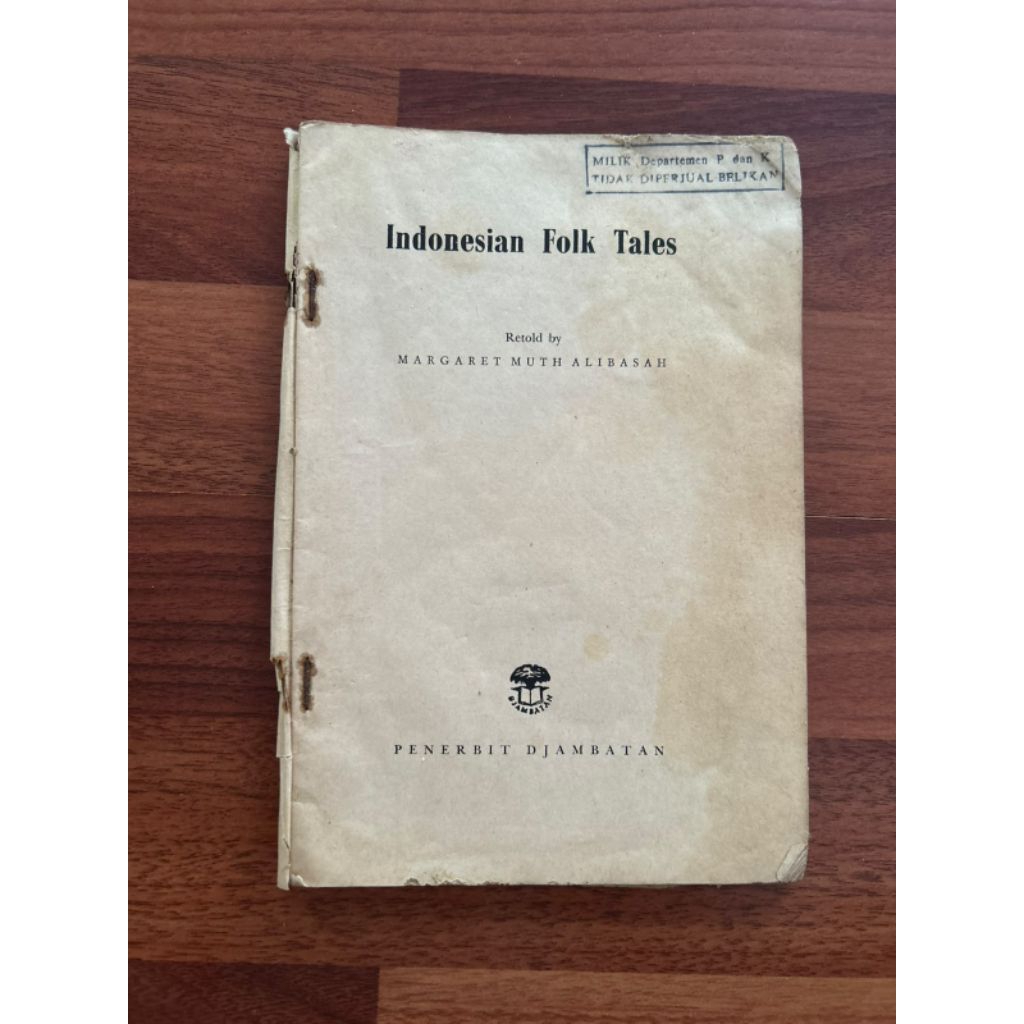 buku - Indonesian Folk Tales
Retold by

MARGARET MUTH ALIBASAH