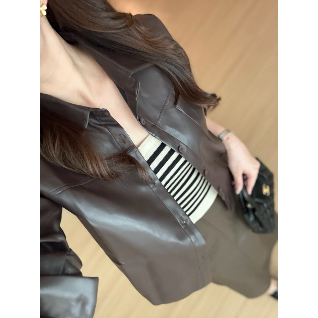 PALMA LEATHER JACKET SET