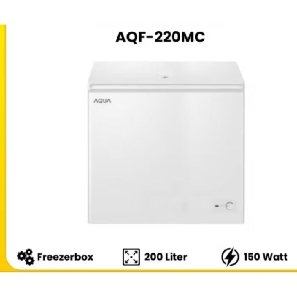 books freezer Aqua 200 liter/ boks Freezer Aqua AQF-220MC