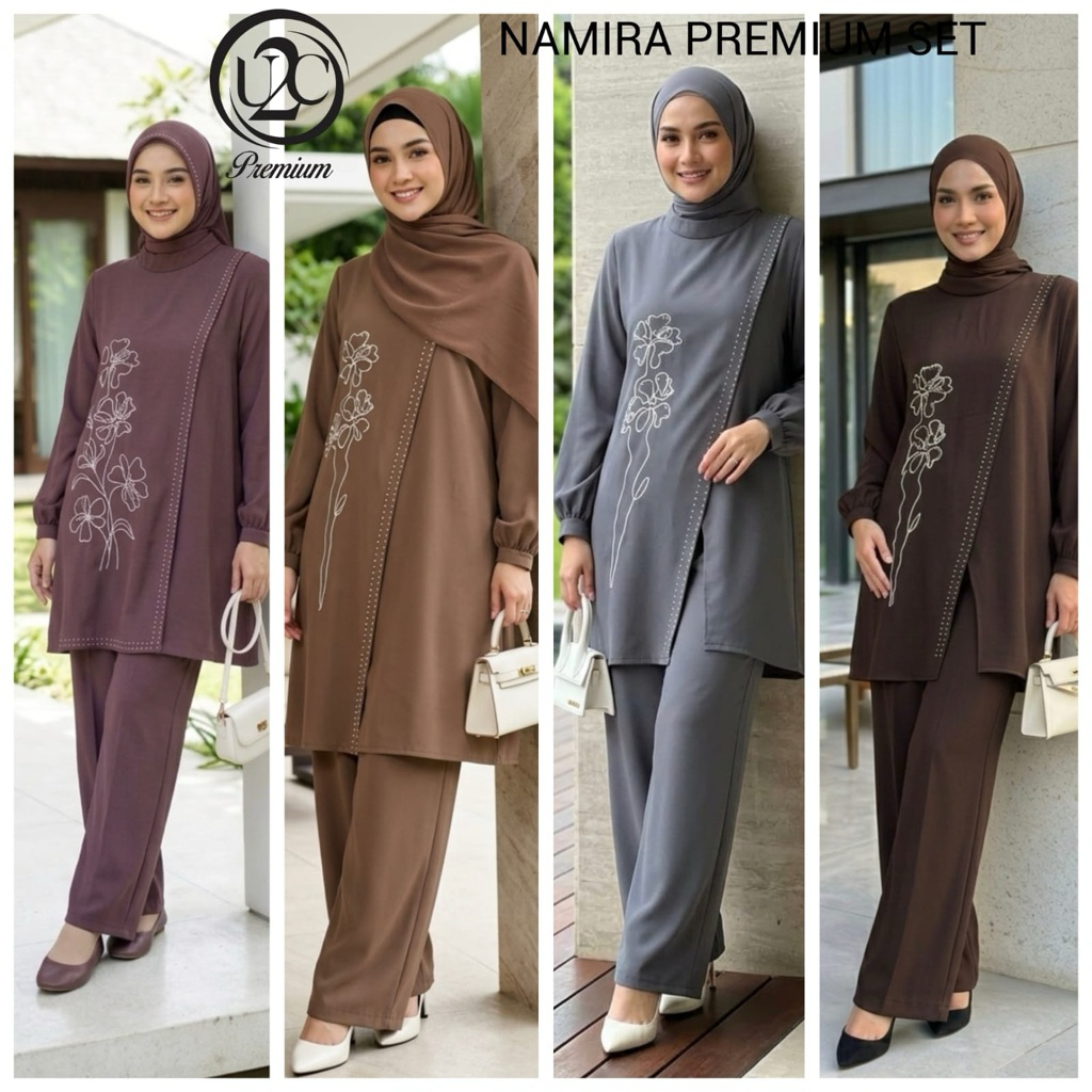 NAMIRA PREMIUM  SET By Butik U2C SETCEL MEWAH BY BUTIK U2C MEWAH