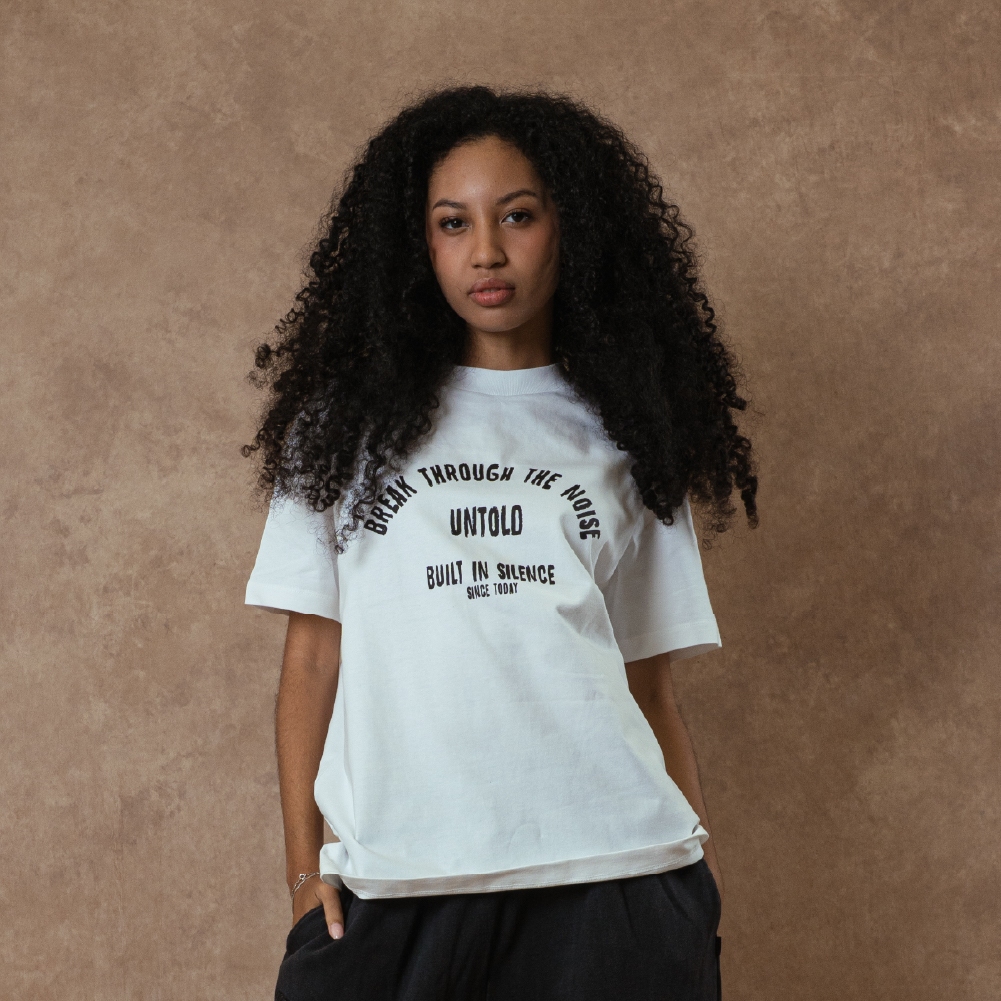 ARCH BREAK BASIC TEE - BROKEN WHITE