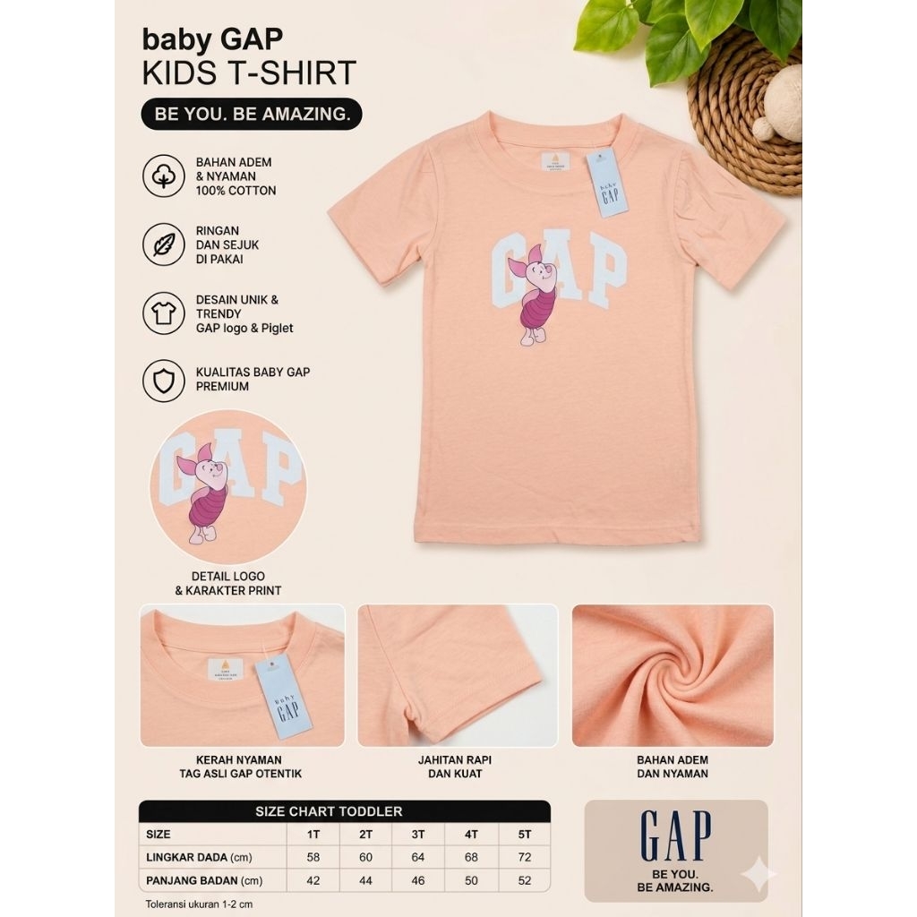 T-SHIRT PIGLET PRINT/ KAOS ANAK MOTIF PIGLET/ KAOS ANAK MURAH/ KAOS ANAK ADEM DAN LEMBUT/ KAOS ANAK 