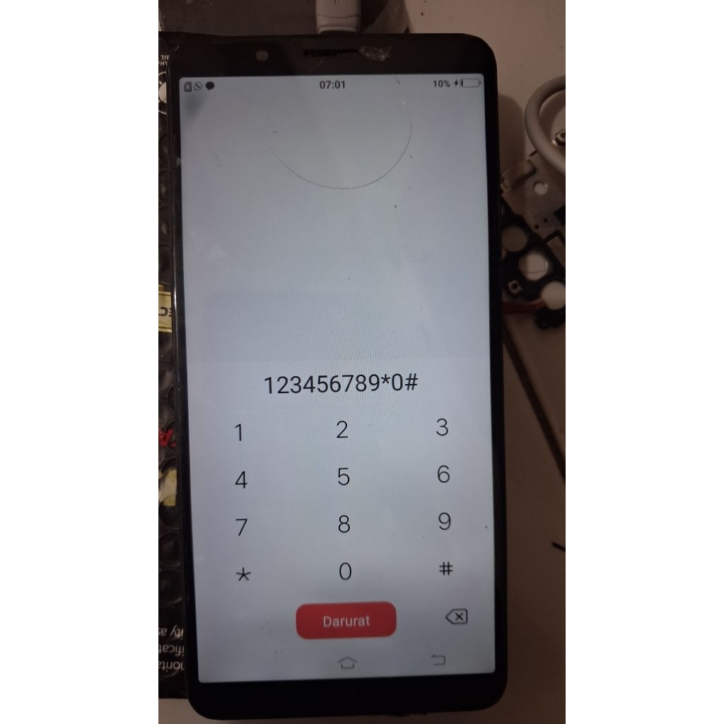 LCD VIVO Y71 COPOTAN MINUS BACA DESKRIFSI
