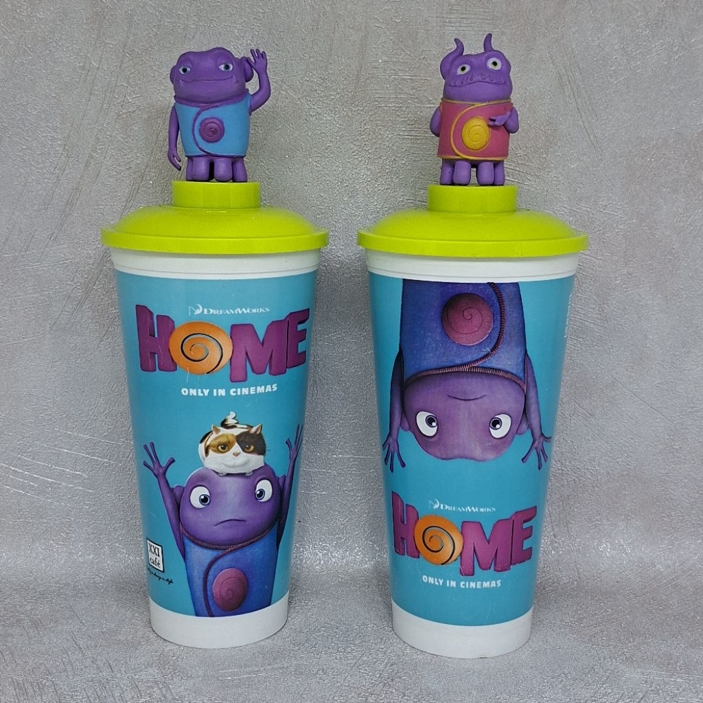 Tumbler movie cup n topper Home original XXI