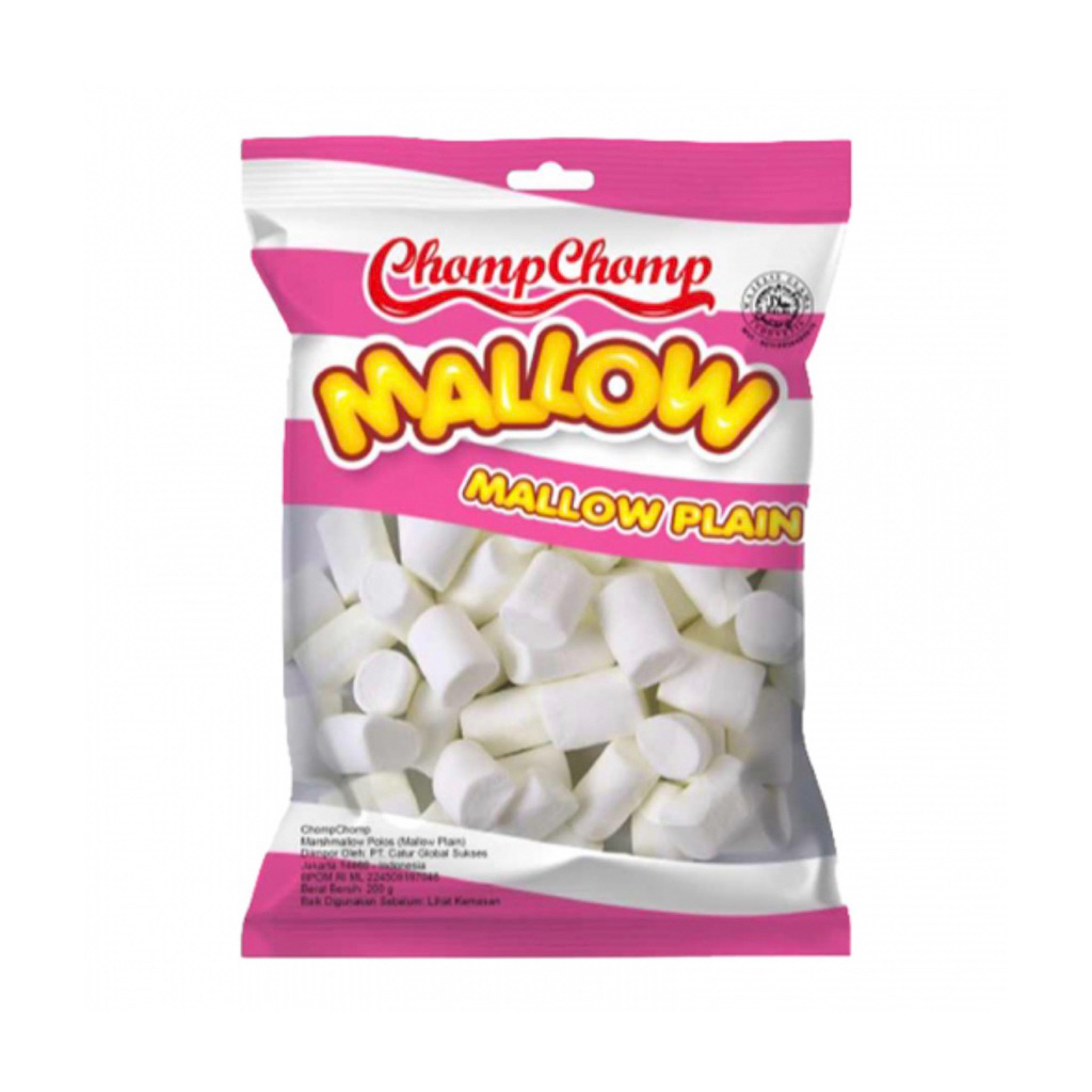 Marshmallow Chomp Chomp Plain 200 gr