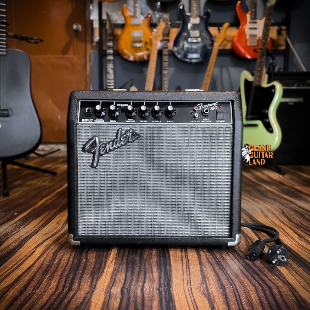 Fender Frontman 15G Guitar Combo Amplifier 15 Watt