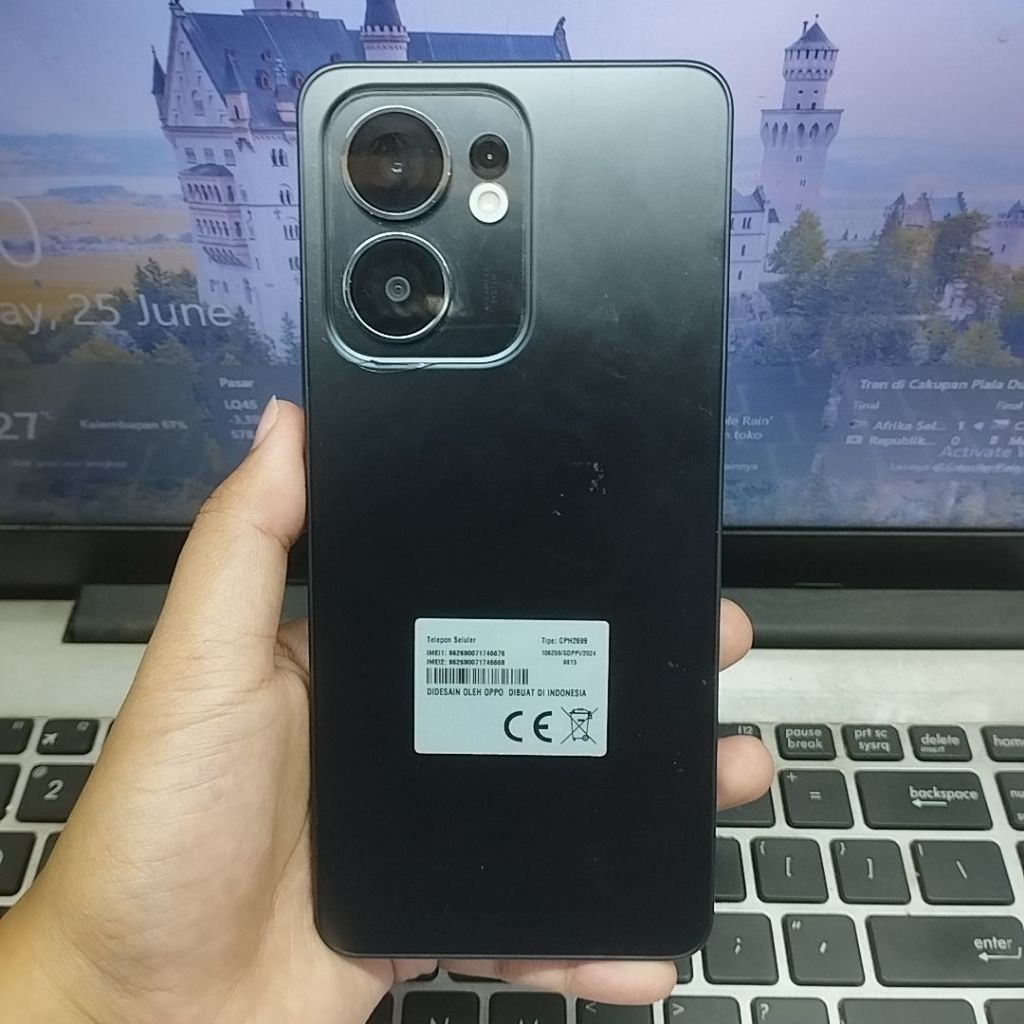 Oppo Reno 13F 12/256GB Second Ori