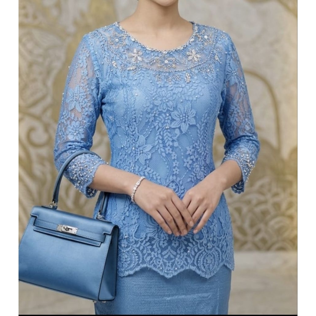 Blus Semi Prancis Payet Jahit