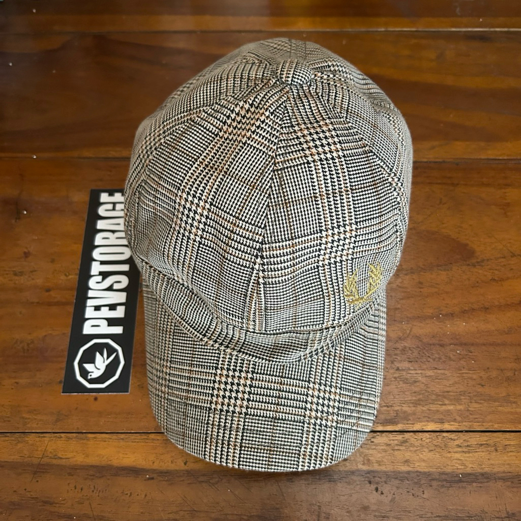 CAPS/TOPI FRED PERRY VINTAGE PRINCE OF WALES PATTERN NOVA