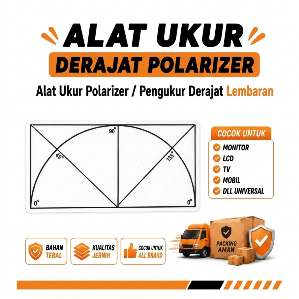 Alat Ukur Derajat Polarizer,Film Angle Testing Original