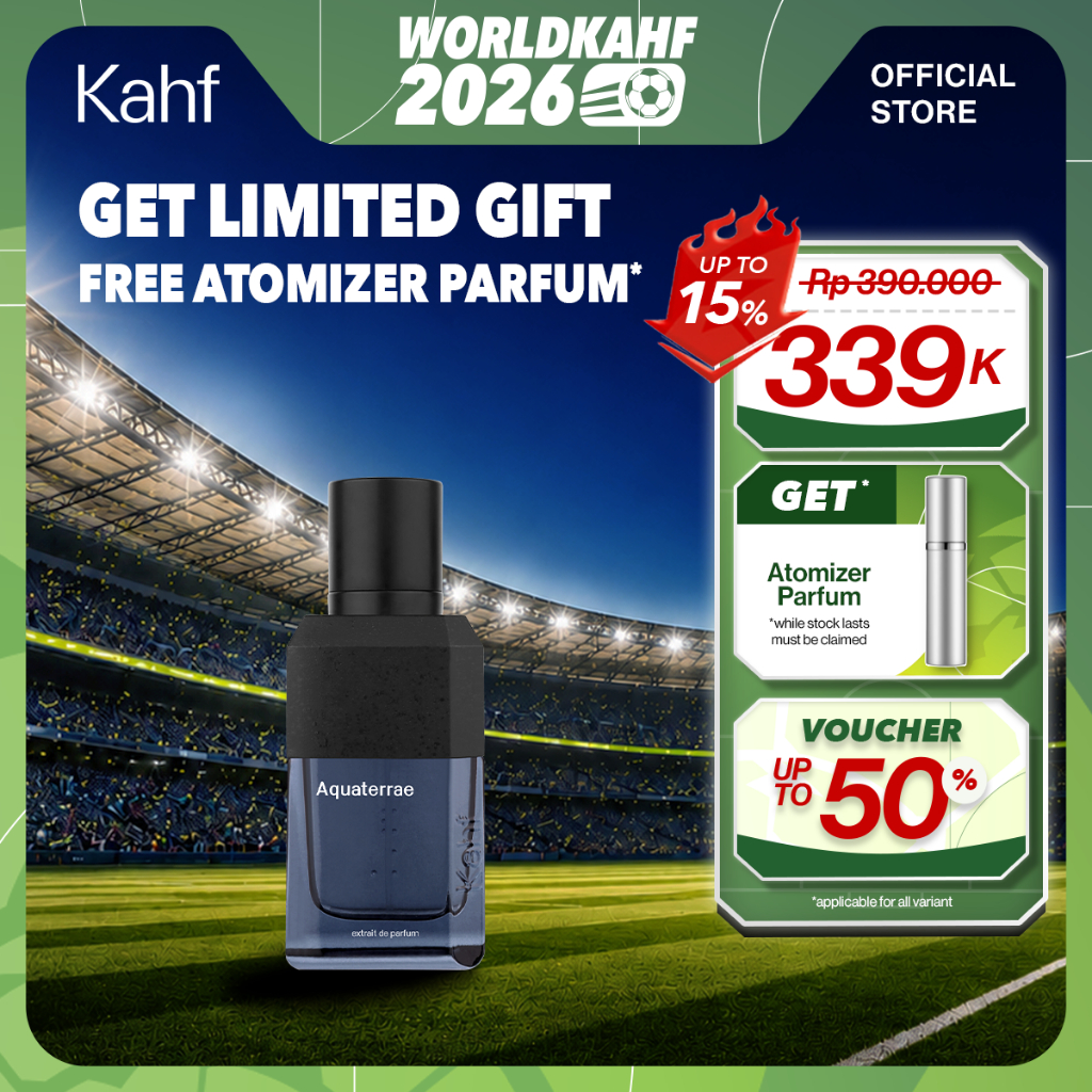 NEW! Kahf Extrait de Parfum x Bryan Domani - Full & Mini Size / Travel Size - 50 ml & 5 ml - Oracle 