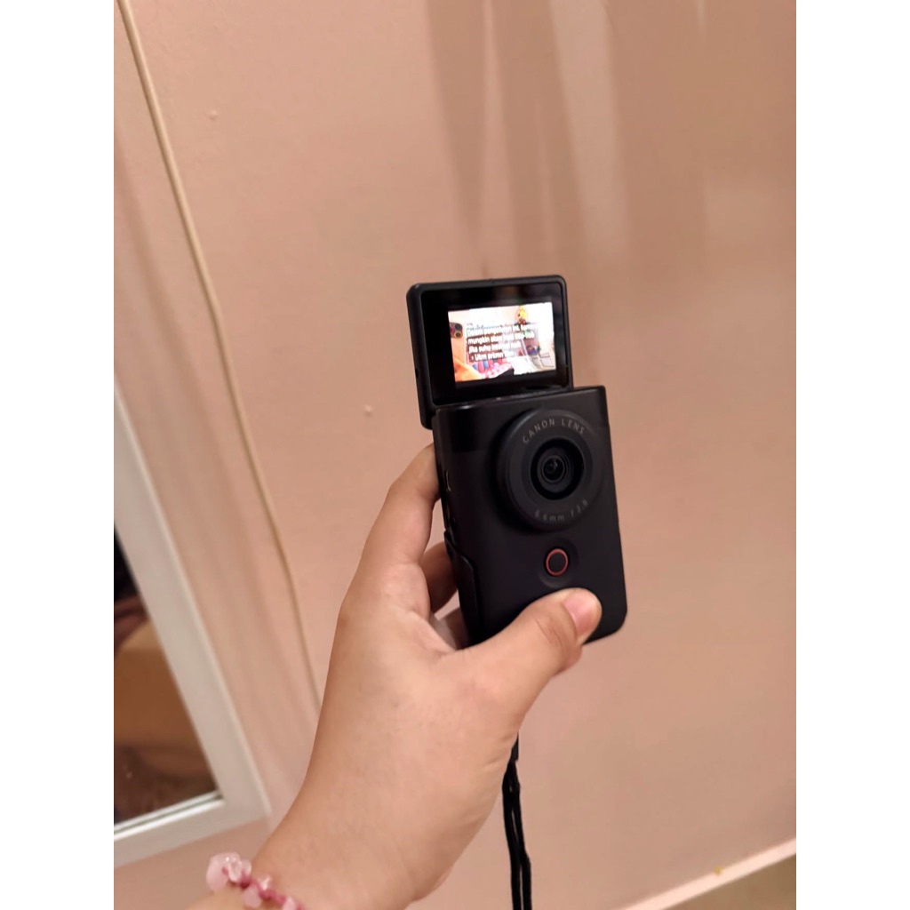 Canon v10 camera vlog