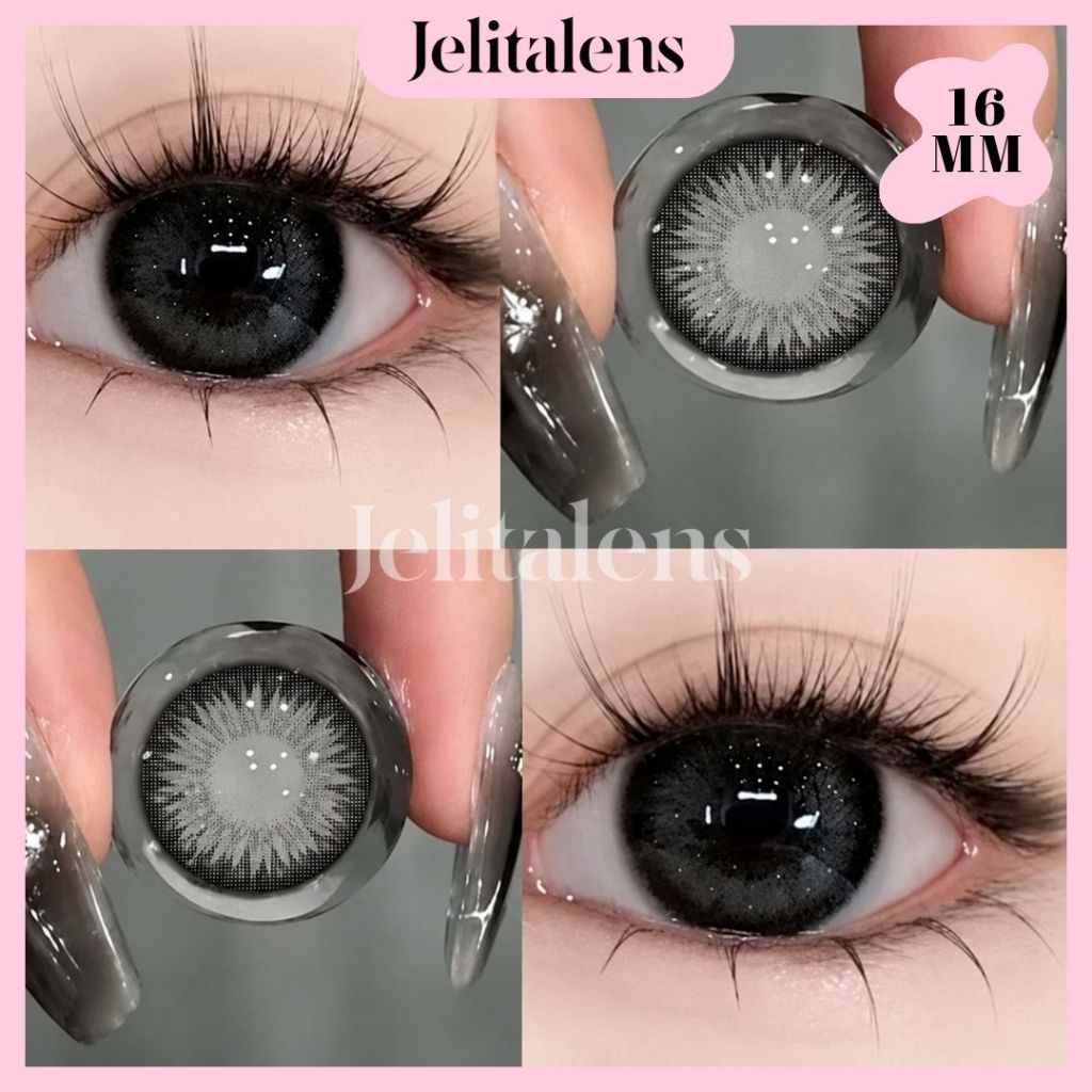 JSOFTLENS ABU-ABU Softlens Premium Abu-Abu Kekinian / Softlens Abu-Abu Natural / Softlens Daily / So