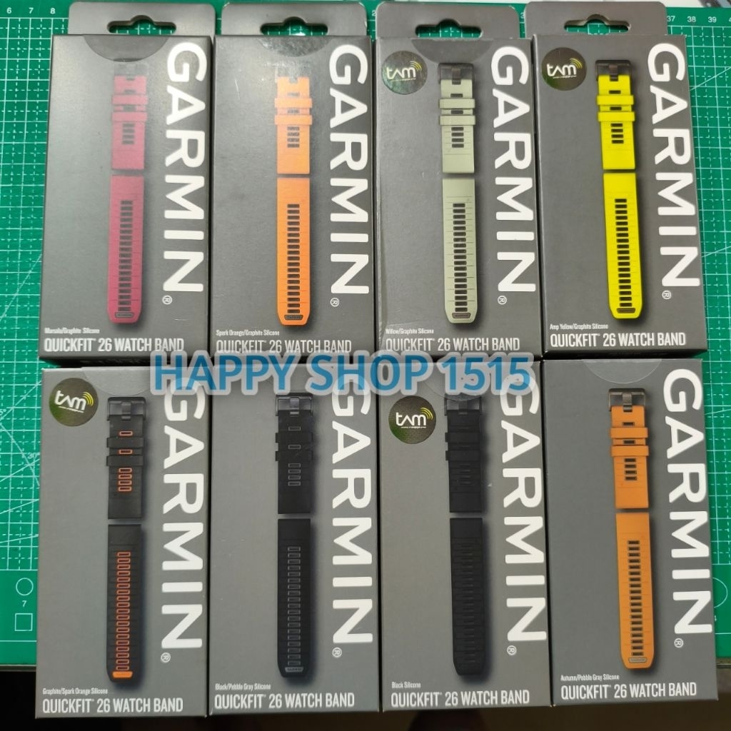 GARMIN QUICKFIT 26 WATCH BAND SILICONE ORIGINAL