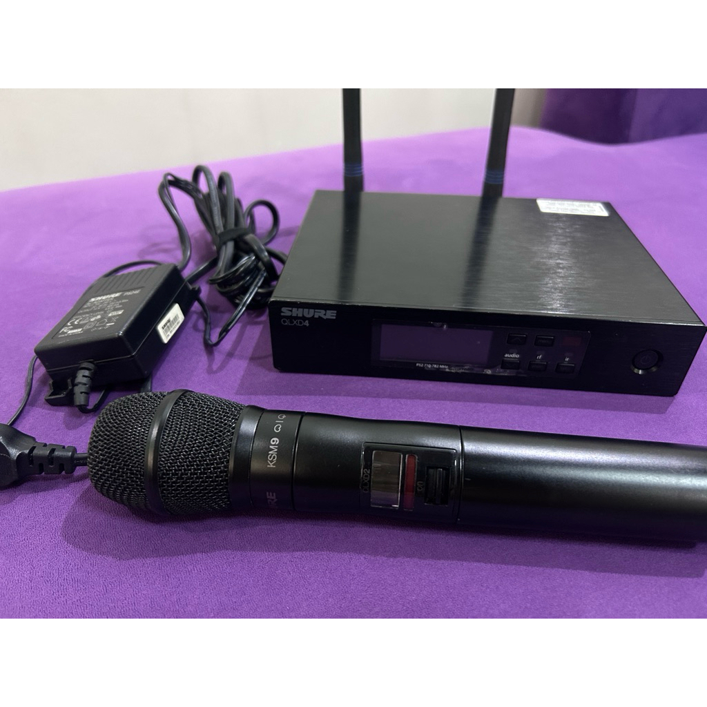 Wireless Shure QLXD4 KSM 9 Microphone