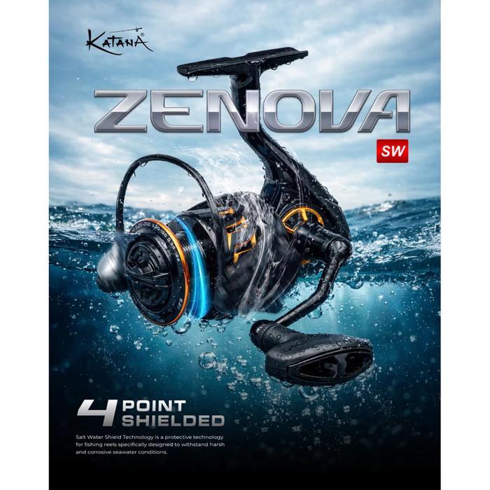 reel pancing KATANA ZENOVA 500 SW  - POWER HANDLE one piece handle