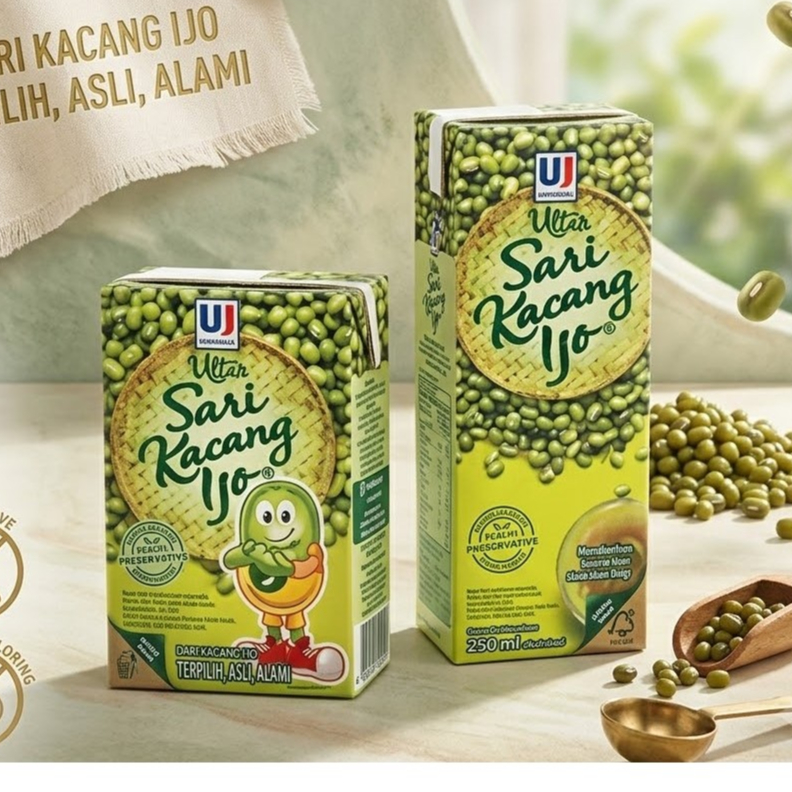 SARI KACANG HIJAU / ULTRA SARI KACANG IJO 250ML / ULTRA SARI KACANG IJO 150ML