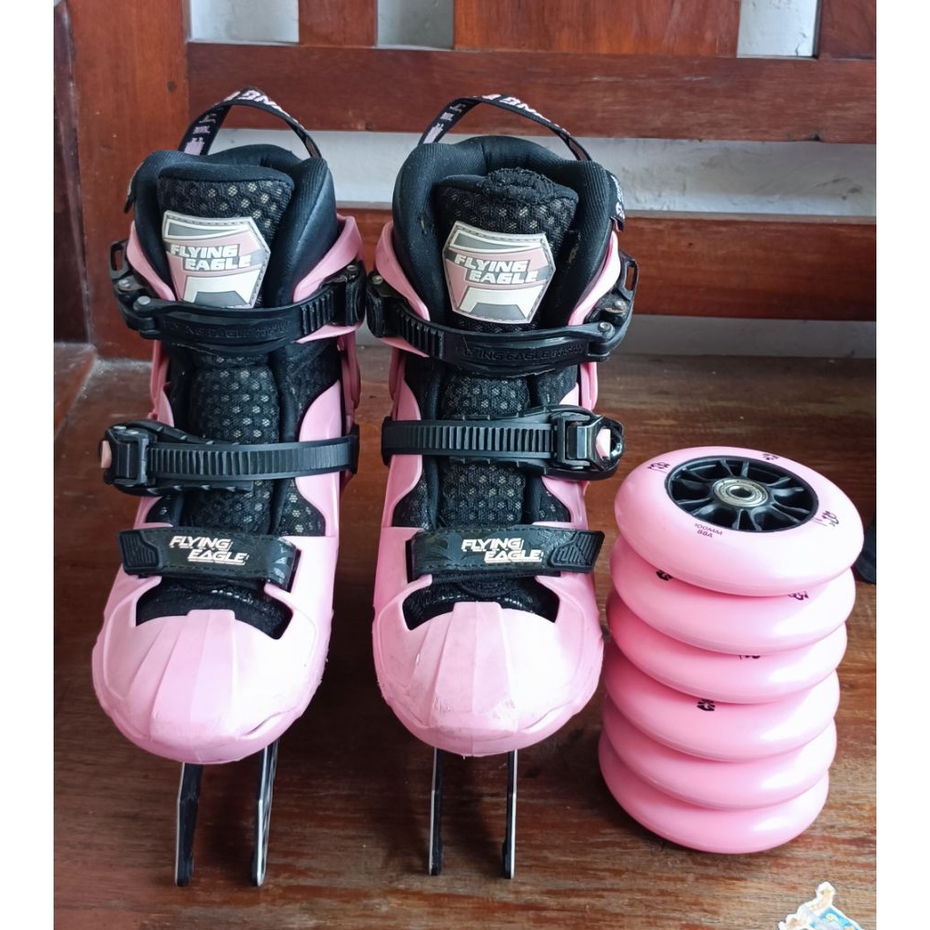 sepatu roda preloved / Bekas Flying Eagle S7 Speed