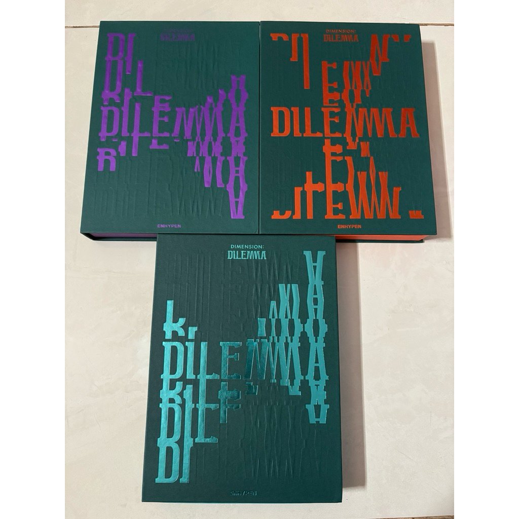 ALBUM ONLY ENHYPEN DIMENSION DILEMMA DD ODYSSEUS SCYLLA CHARYBDIS MAKEUP POUCH