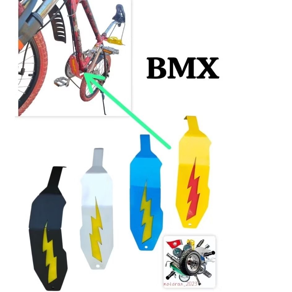 motoran_2023 pelindung bawah frame bmx cover frame bawah variasi bmx