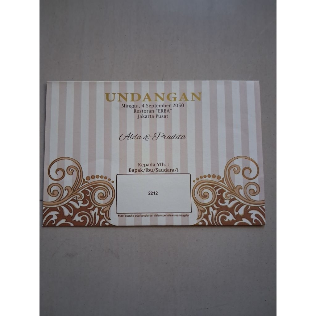 BLANKO ERBA 2212 KOSONGAN ECER & GROSIR TANPA PLASTIK OPP