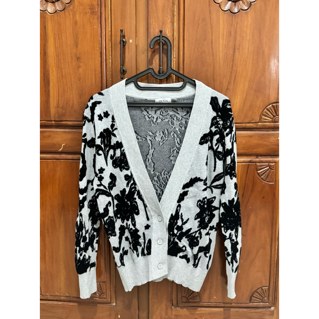 duma ariel grey cardigan