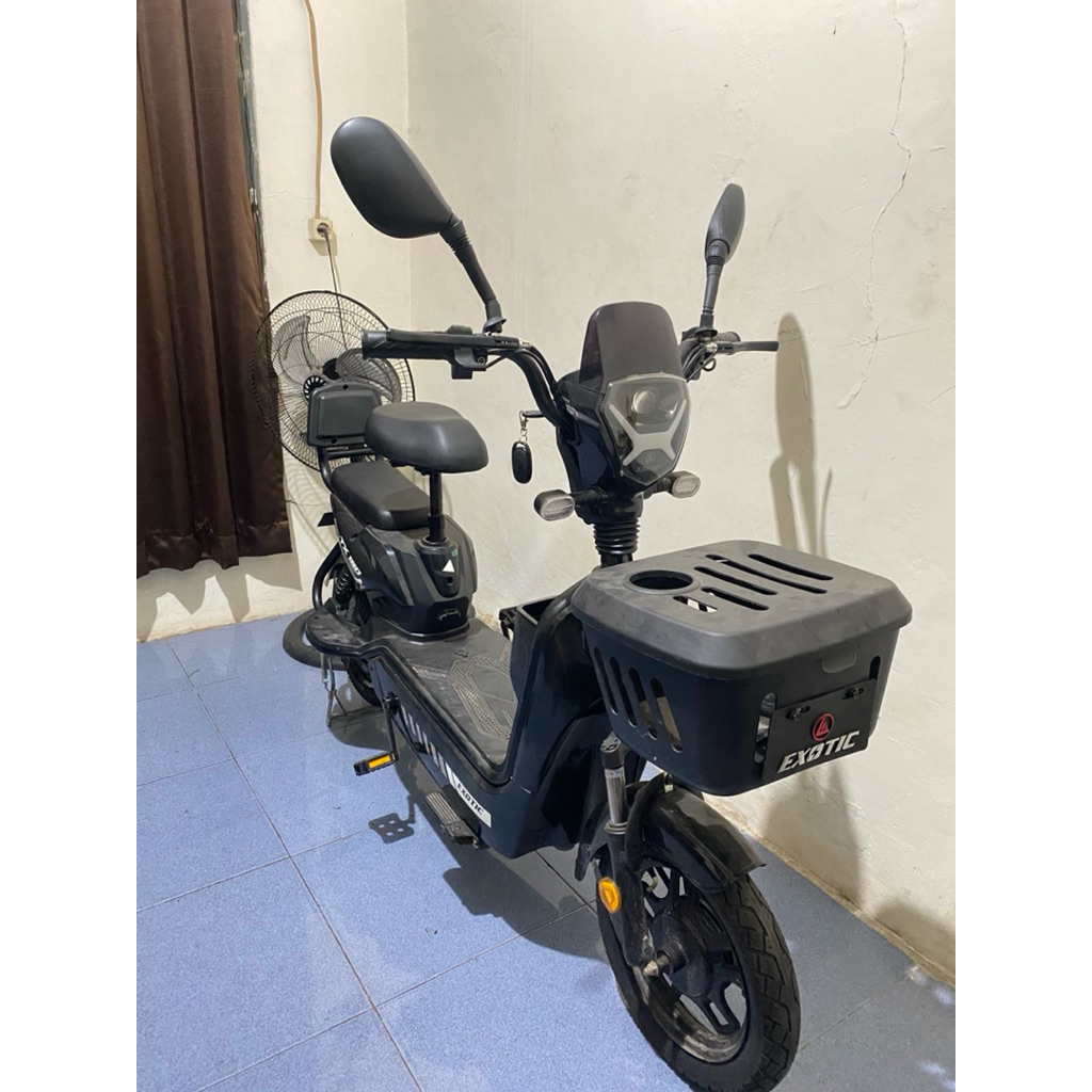 DIJUAL SEPEDA LISTRIK EXOTIC GROZA TX 180 | SECOND | PRELOVED