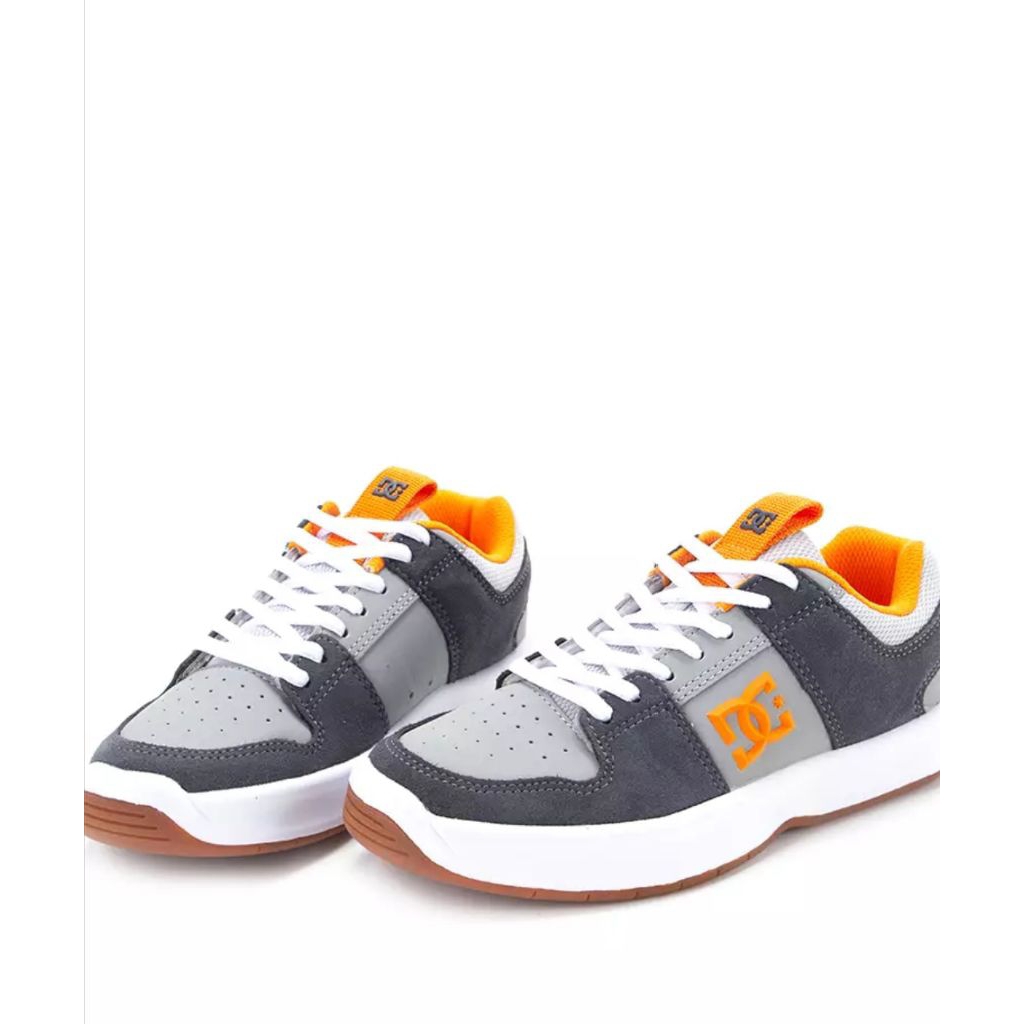 Sepatu DC Lynx Zero Boys Grey Orange Original