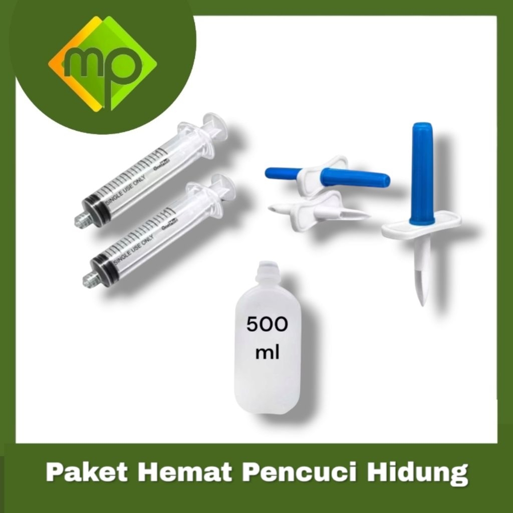 Paket Cuci Hidung Lengkap  Pencuci Hidung