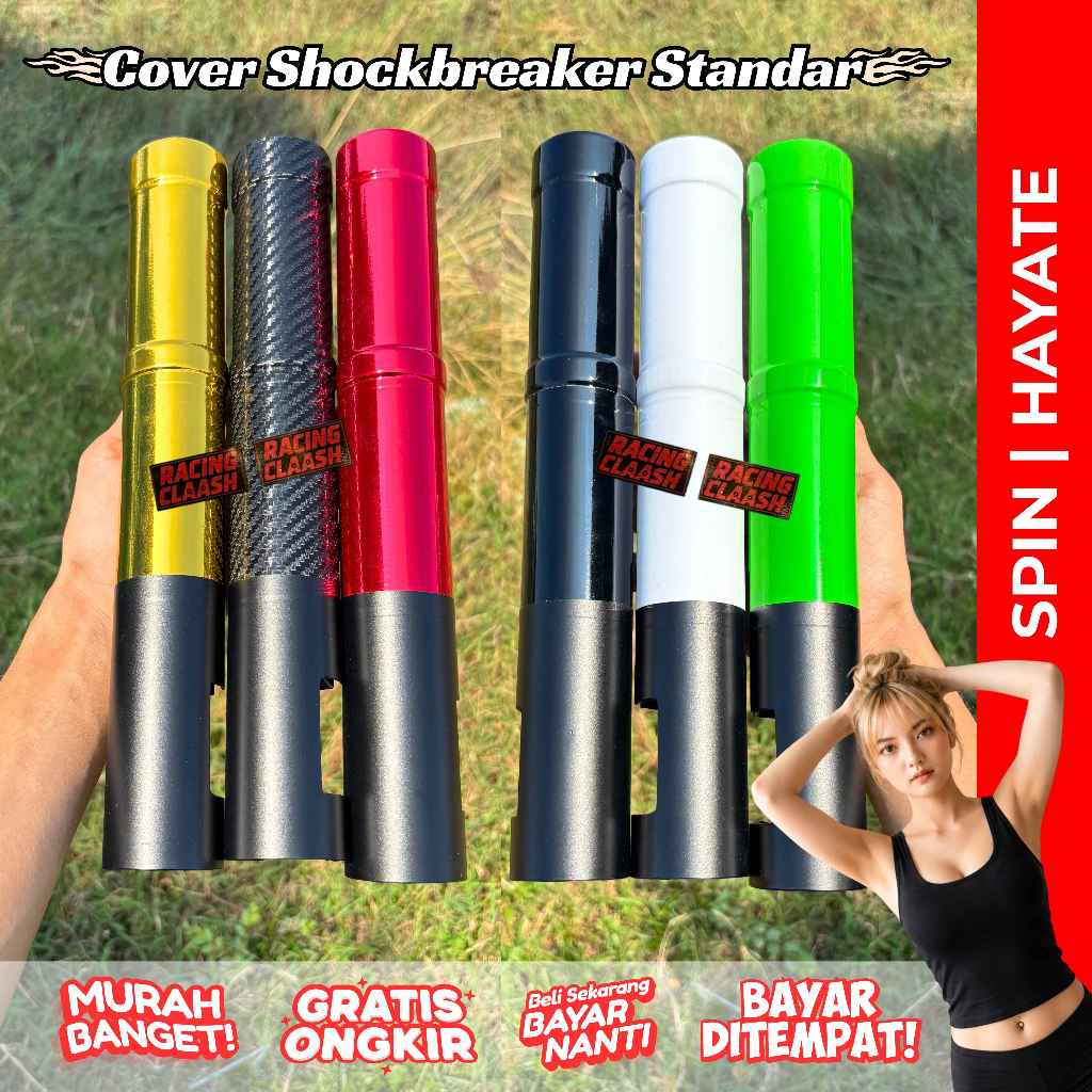 Racing Claash Cover Shock Depan Spin Hayate Cover Shok Skok Sok Hayate Spin Fi 125 150 Old New 5