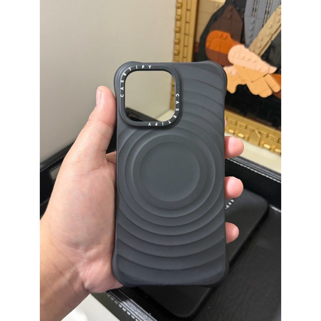 Preloved Casetify Ripple Case Iphone 15 Promax Black