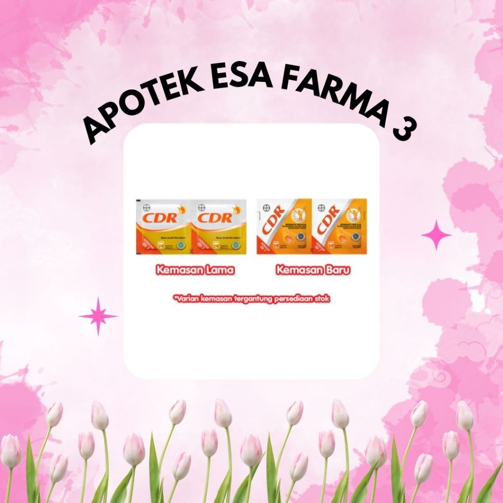 CDR EFFERVESCENT SACHET| suplemen kalsium 1TABLET