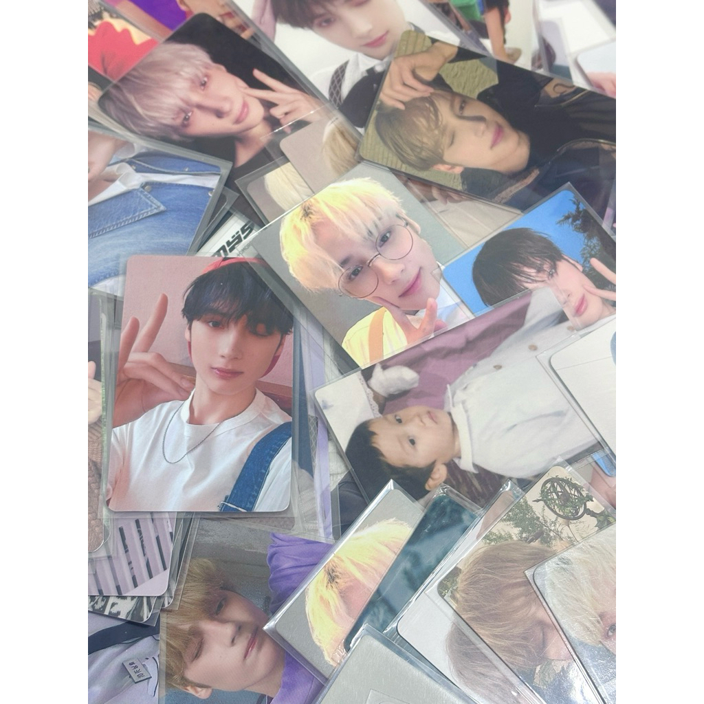 ( READ DESC ) photocard / pc hueningkai txt official pob pre order benefit ld luckydraw pc album