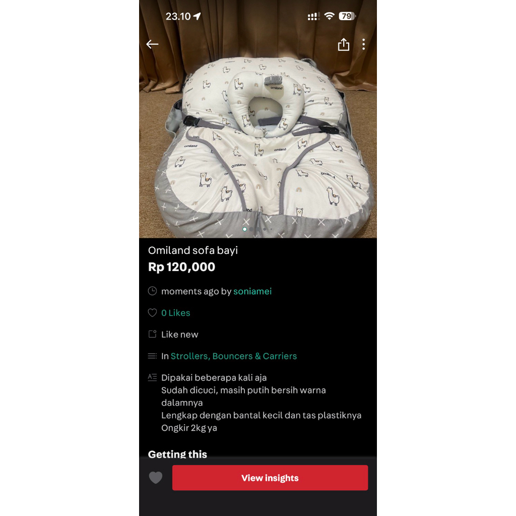 omiland sofa bayi