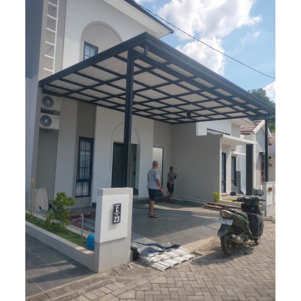 Kanopi besi holo Talang cordoba