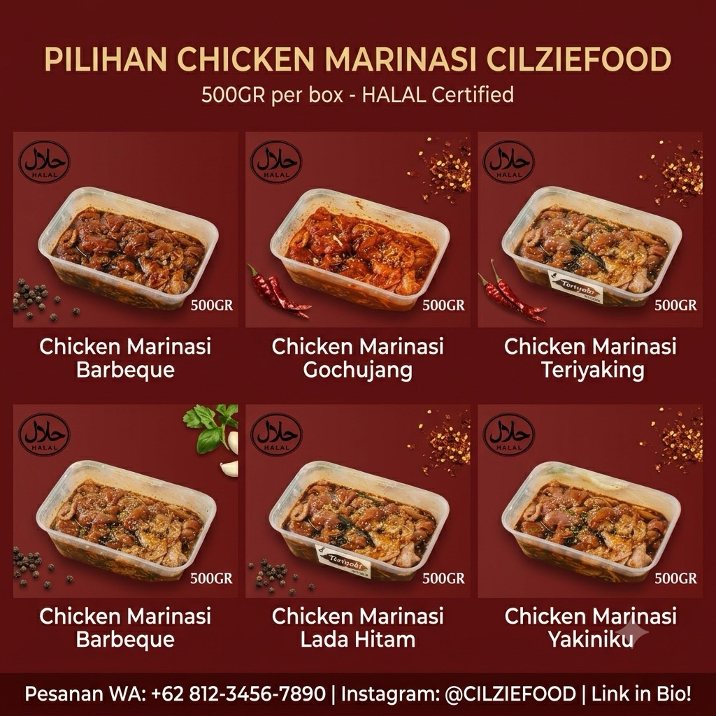 daging marinasi chicken barbeque