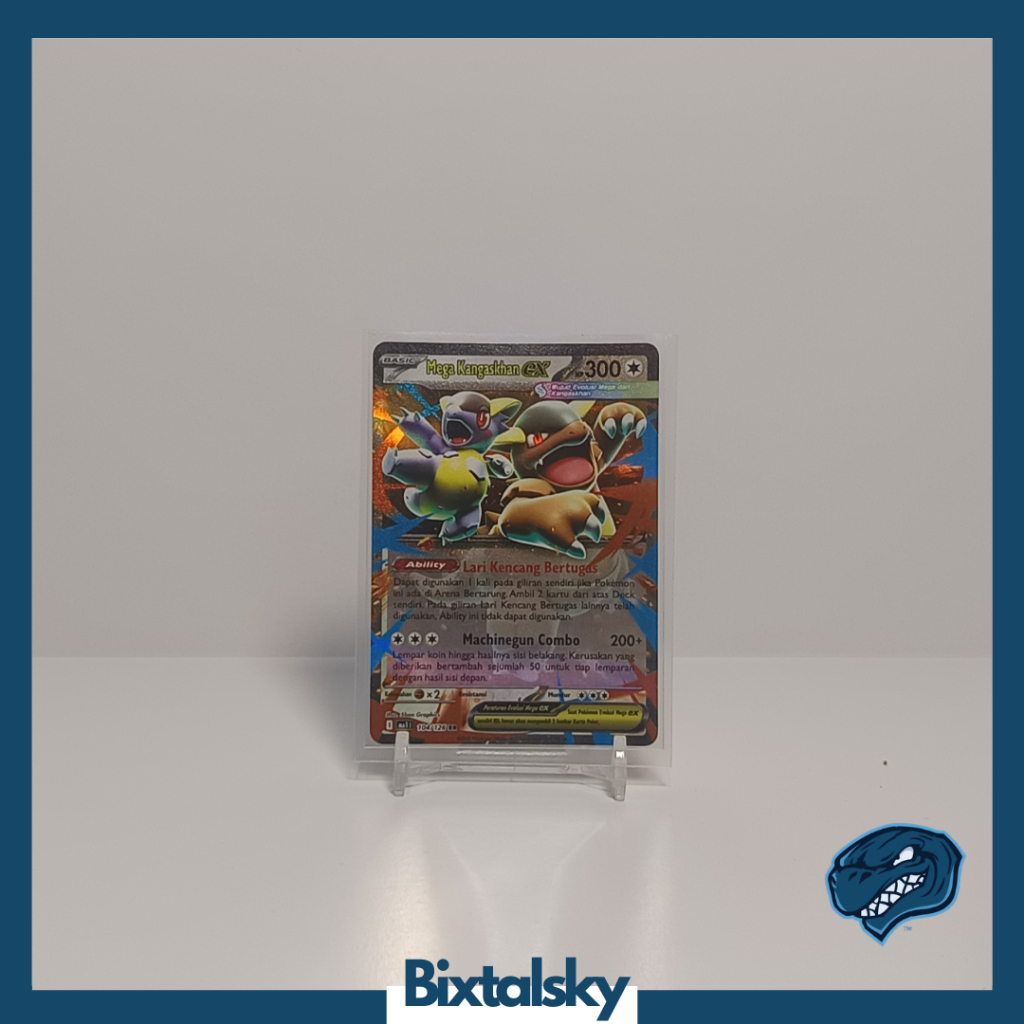 Pokemon TCG Mega Kangaskhan EX RR Evolusi Mega Indonesia