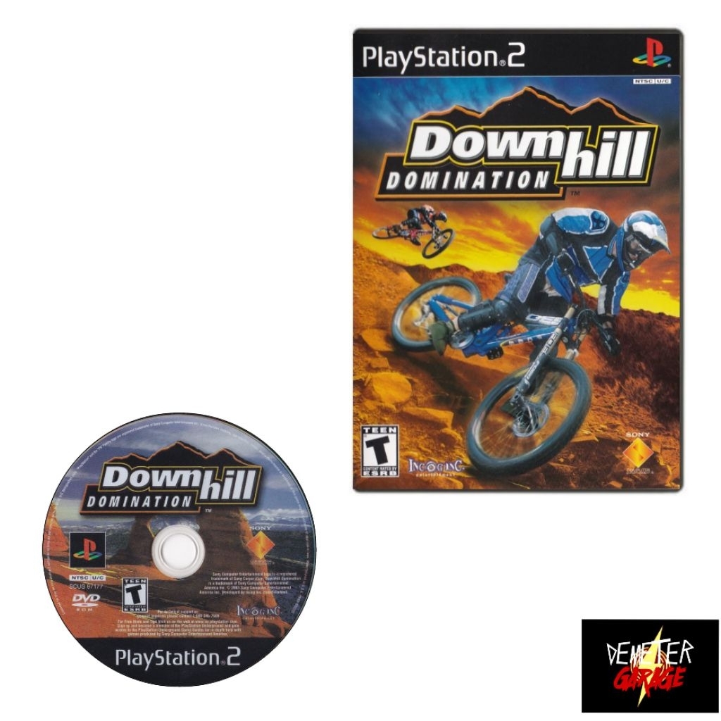 DVD GAME PS2 PLAYSTATION 2 DOWNHILL DOMINATION / KASET PS2