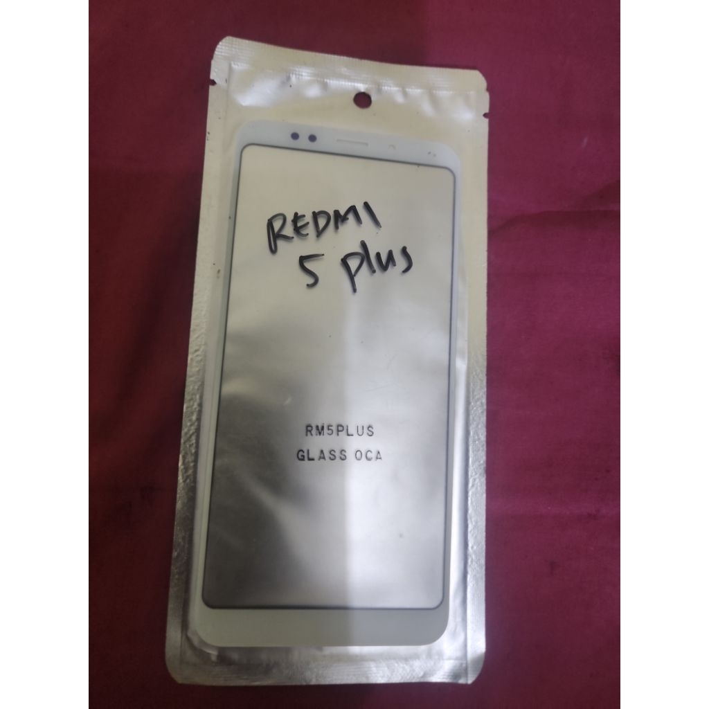 Kaca Lcd / Kaca Touchcreen + Oca Redmi 5 plus