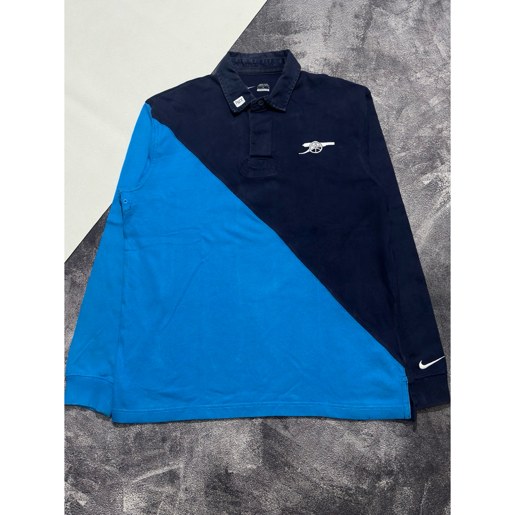 Rugby Polo Shirt Panjang Nike Arsenal FC