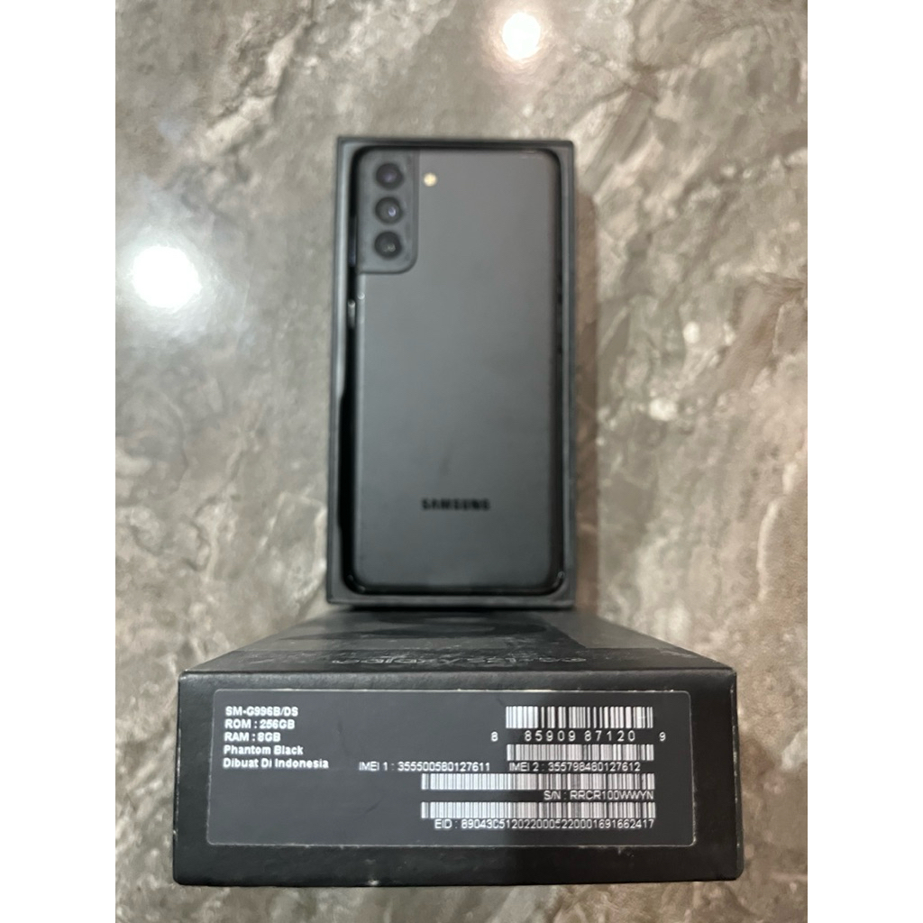 hp samsung s21plus 256gb second original