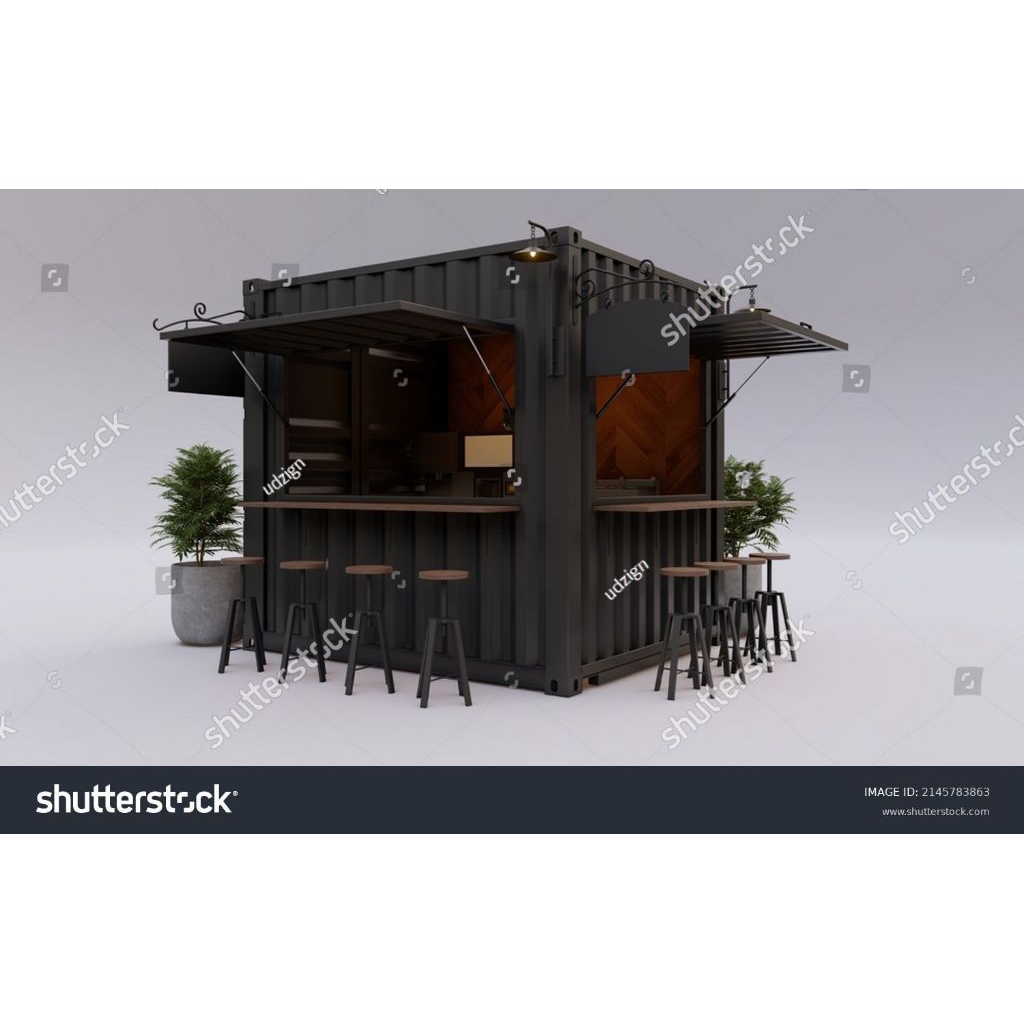 booth coffe shop 2 x 3