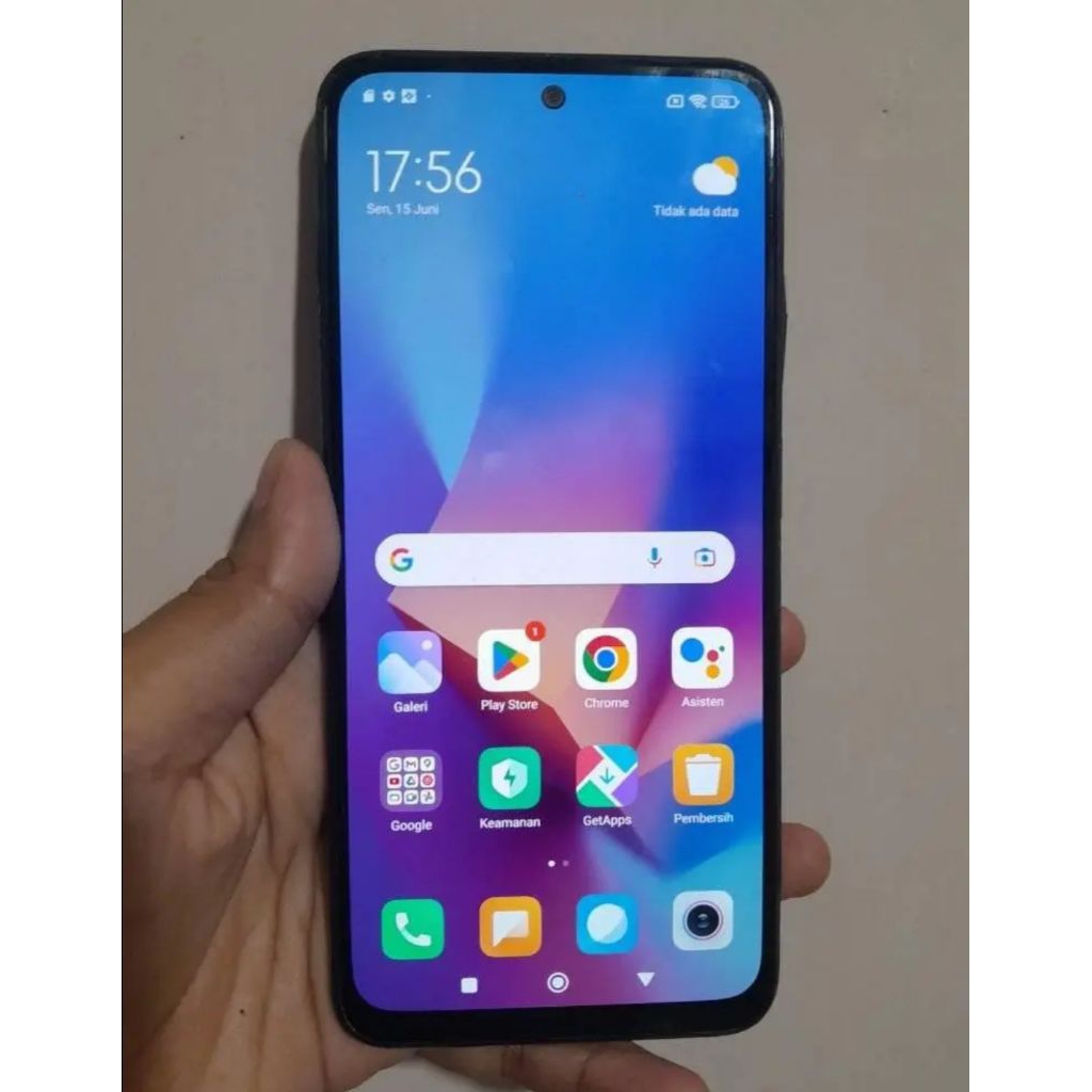 redmi not 10s nfc,ram 8+3/128, hp cas tidak ori, minus sidik jari kadang bisa kadang tidak bisa,angg
