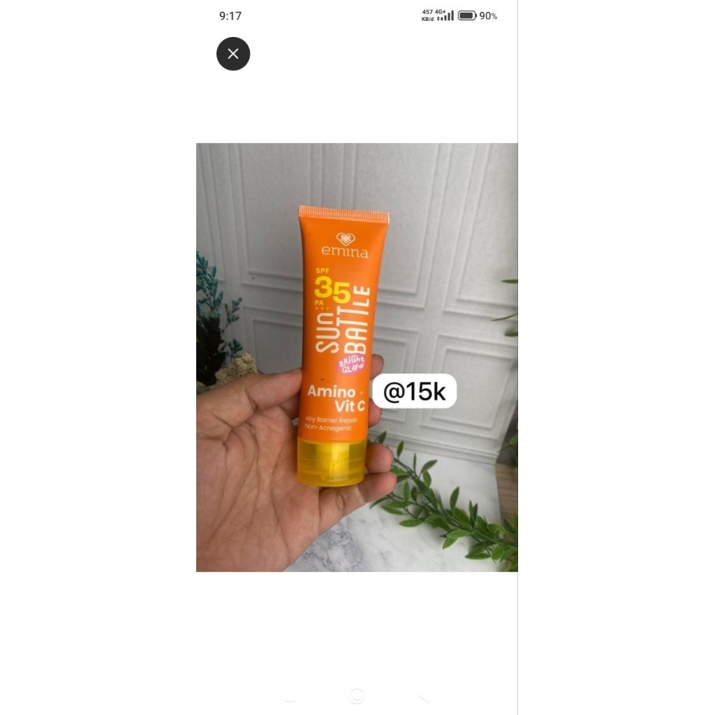 emina sunscreen