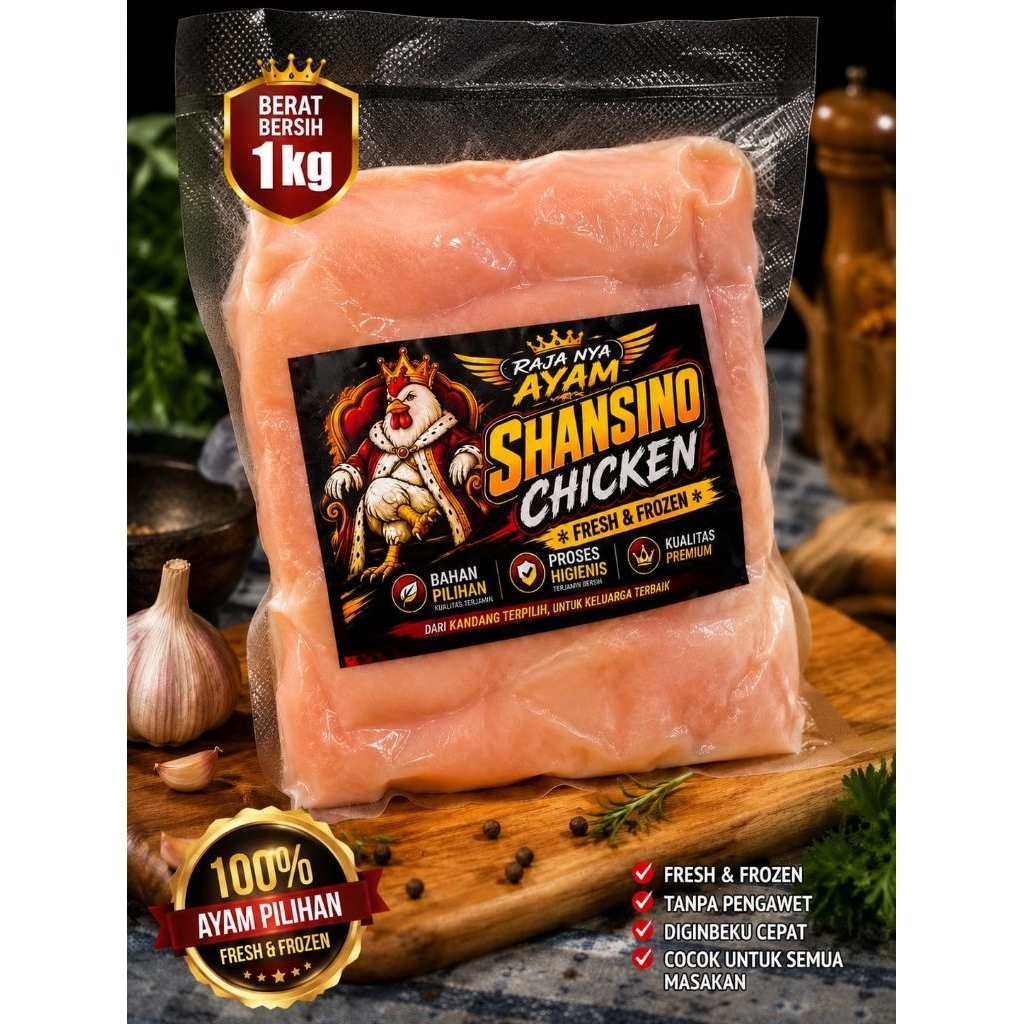 Villet dada ayam 1kg