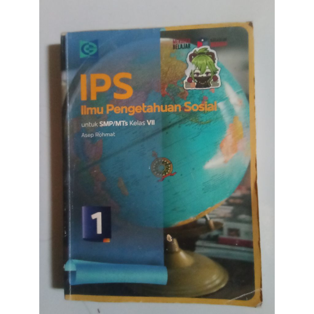 Buku IPS kelas 7 Bekas