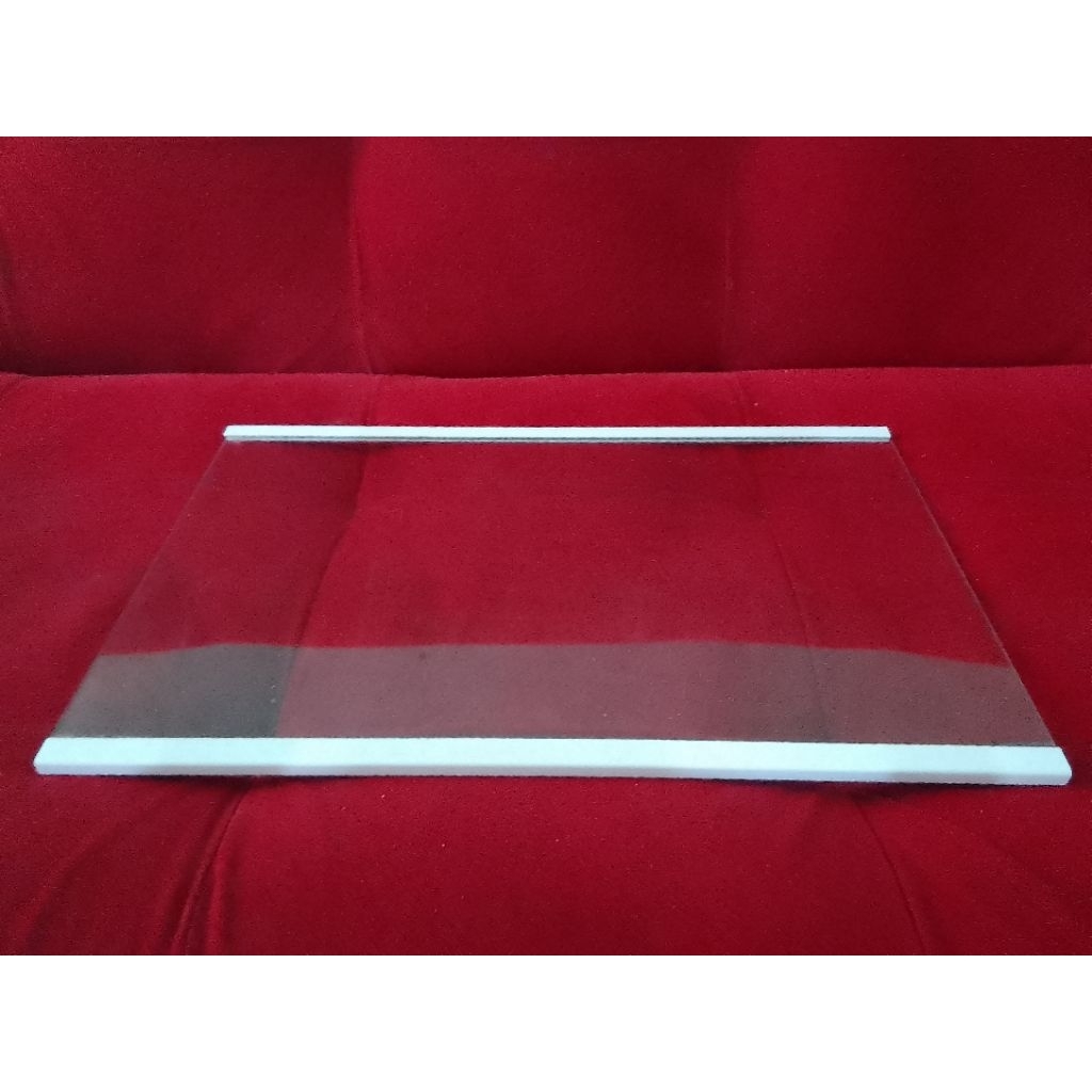 Rak Kaca Kulkas LG Inverter 2 Pintu Tempered Glass Bingkai Putih (Second Ori)