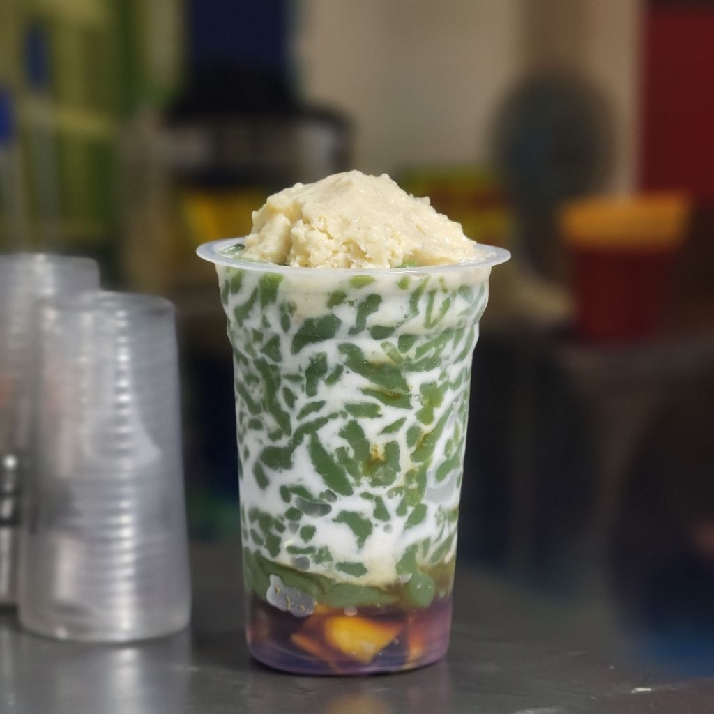 ES CENDOL DURIAN PREMIUM [] Cup 16oz(press)