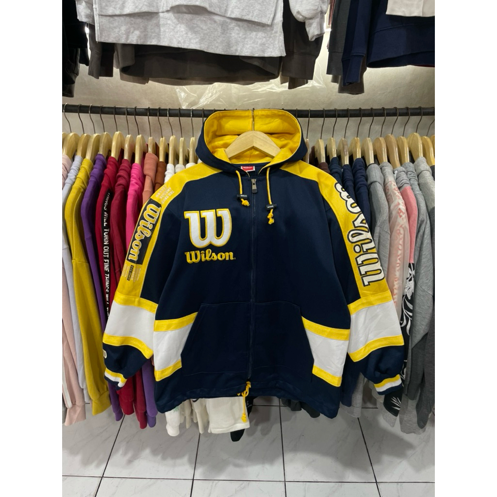 JACKET VINTAGE WILSON JASPO NAVY